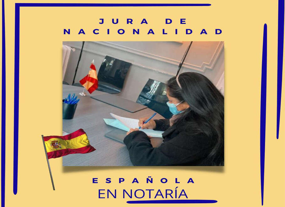 Jura de nacionalidad española ante notario