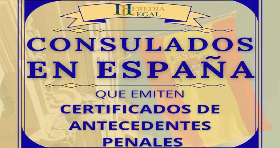 Listado de países que pueden emitir documentos en sus consulados en España
